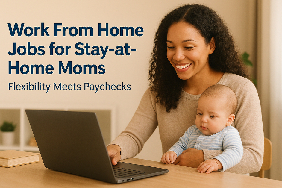 10 Best Work From Home Jobs for Stay-at-Home Moms (That Actually Pay)